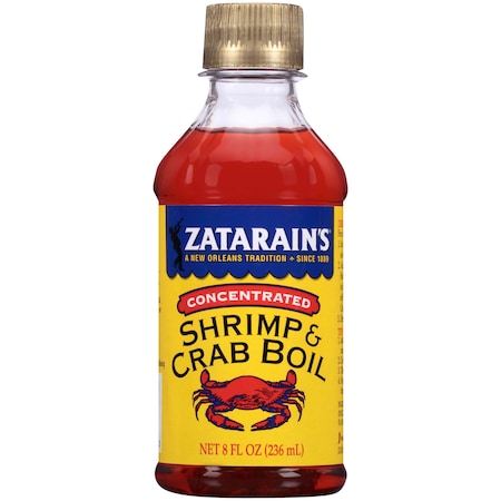 Zatarain's Liquid Crab Boil New Orleans Style 8 Oz., PK12